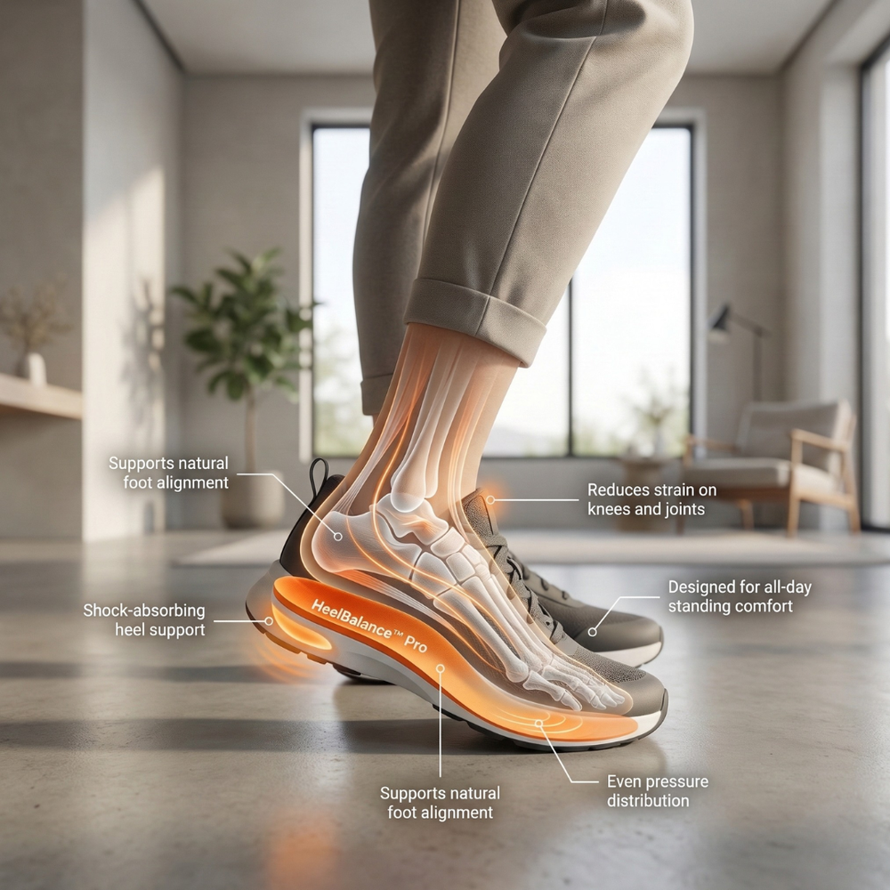 <p><strong>Developed with Foot Biomechanics in Mind</strong></p><p></p>