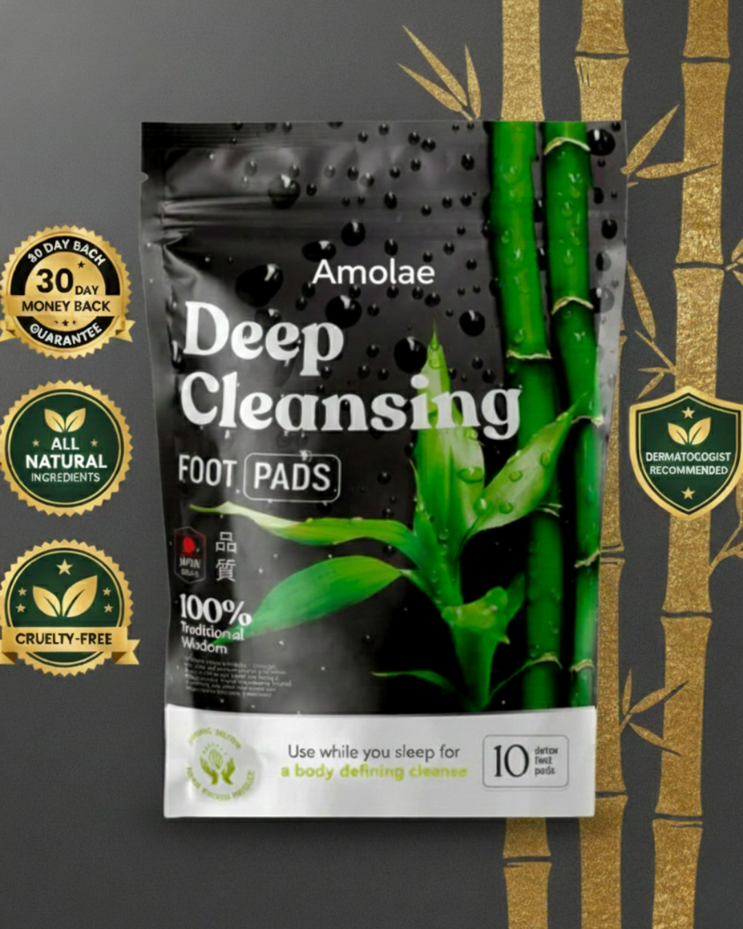 Amolae™ Detox Patches | Restore Balance & Wellness