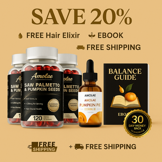 Saw Palmetto + Pumpkin Seed Oil (Men’s Formula)