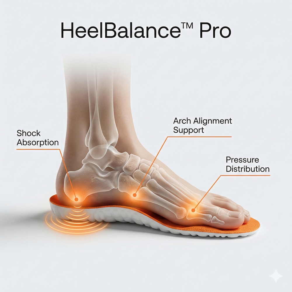 <p><strong>Developed with Foot Biomechanics in Mind</strong></p><p></p>