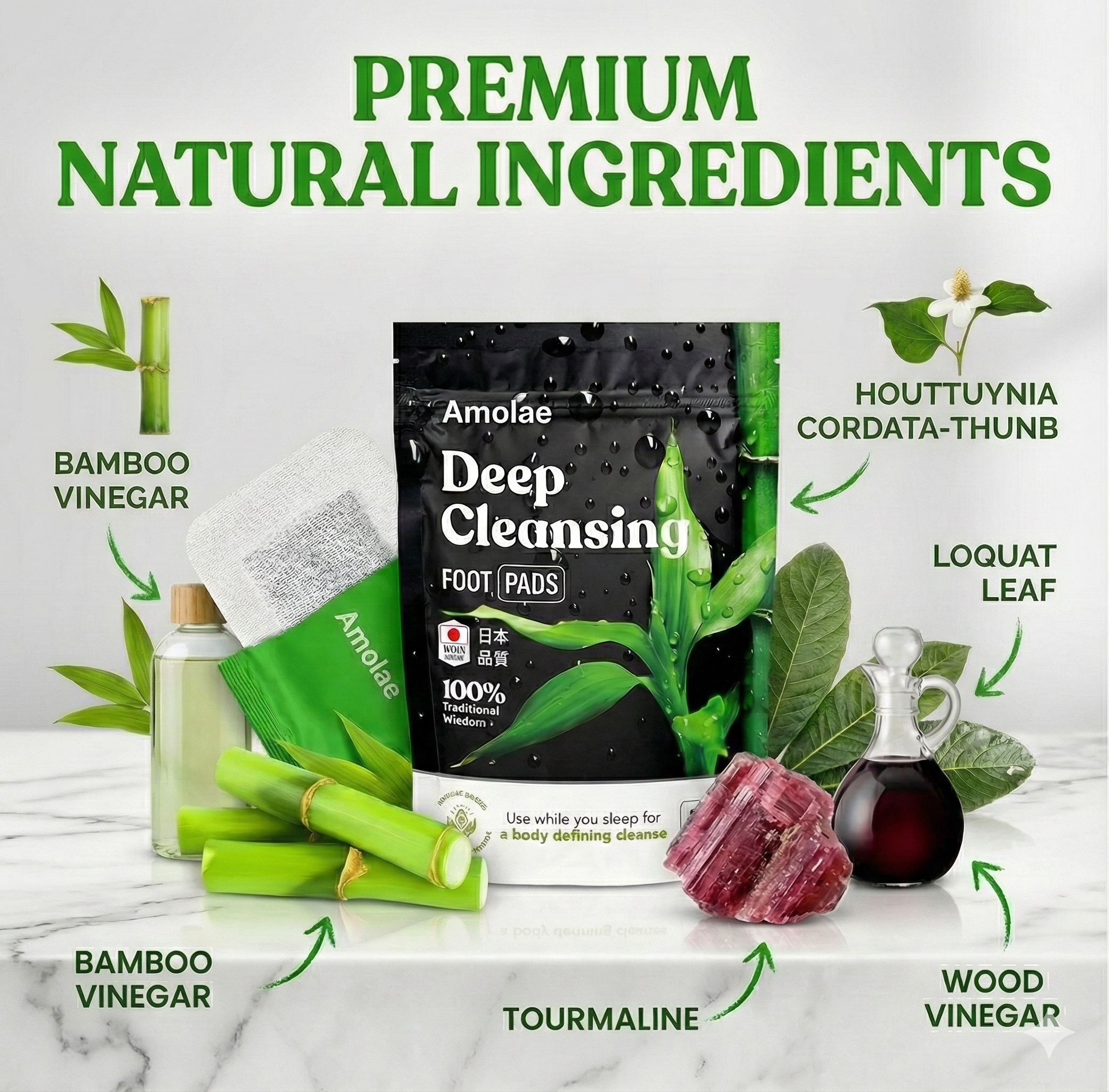 Amolae™ Detox Patches | Restore Balance & Wellness