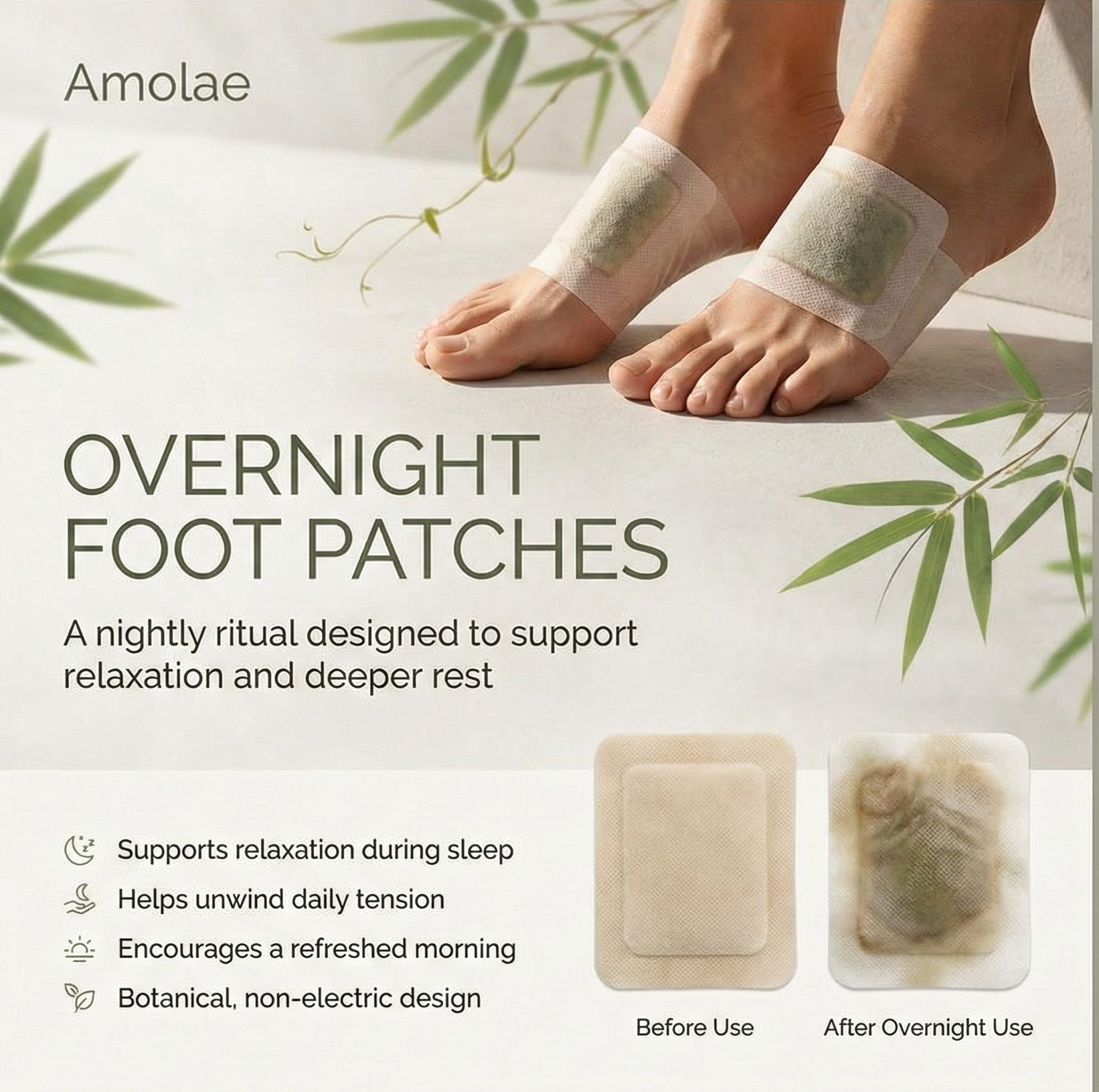 Amolae™ Detox Patches | Restore Balance & Wellness
